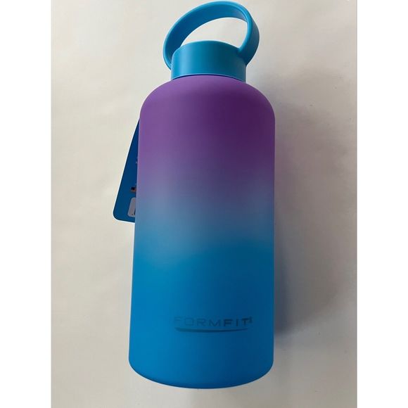 Formfit Tone Ombré Purple and Blue 33.8 oz Plastic Water Bottle - Picture 1 of 6